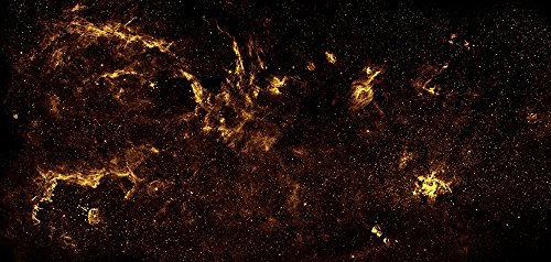 Spiffing Prints Hubble Telescope - Center of The Milky Way Galaxy - Extra Large - Matte Print