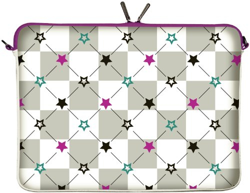 DIGITTRADE LS112-15 Stars - Funda protectora estuche antihumedad de neopreno para portátiles y tablets 15,6 pulgadas