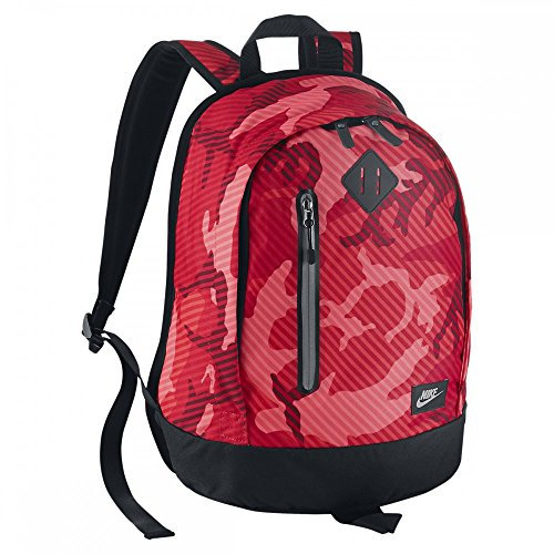 Nike Backpack YA Cheyenne, Daring Red/Black/Mslvr, 50 x 25 x 5 cm, 5 Liter
