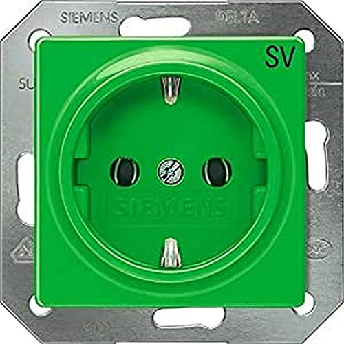 Siemens Indus.Sector Schuko-Dose 5UB1910 Delta Vita, gn Delta vita Steckdose 4001869233109