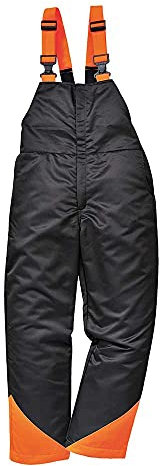 Portwest Schnittschutz-Latzhose, Eiche - Medium EU / Medium UK