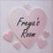 Personalised Pink Colour Heart Door Name Plaque Boy or Girls Bedroom Room Sign