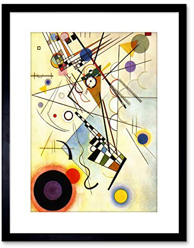 Wee Blue Coo Kandinsky Composition VIII Framed Wall Art Print