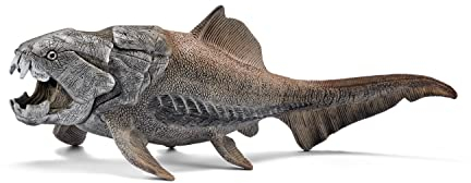 SCHLEICH Dinosaurs | Dunkleosteus 14575 | detailgetreuer Dino mit beweglichem Kiefer | tolles Geschenk für Mädchen und Jungen Dinosaurier Spielzeug ab 3 Jahre | 22 x 9 x 7 cm