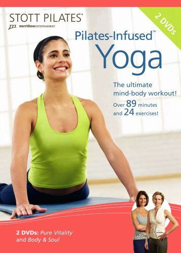 STOTT PILATES Pilates-Infused Yoga DVD 2 DVD Set