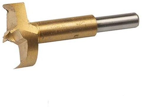 PRO 40mm Titanium Coated Forstner Bits – Flat Bottom Hole Saw/Core Drill Cutter - Loops