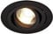 SLV NEW TRIA 78 I LS QPAR51 Downlight schwarz rund, Einbauleuchte, Einbauspot, Deckeneinbauleuchte, Spot, Deckenspot, Einbaustrahler, Deckenstrahler, Wohnzimmer, Badezimmer