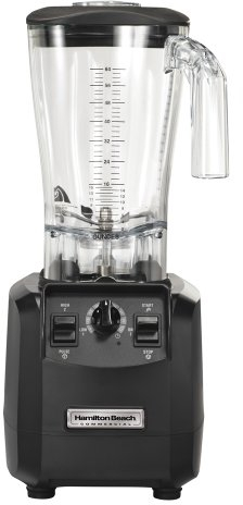 Hamilton Beach Commercial Fury HBH550-UK 2 Speed High Performance Blender with Pulse and Timer, 1.8 Litre, 880 Watt, Black