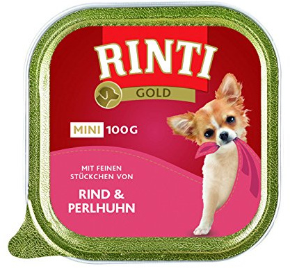 Rinti | Gold Mini Truthahn & Kaninchen | 16 x 100 g