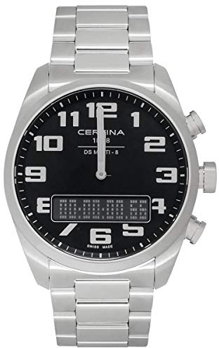 Certina Men's Analog-Digital Automatic Uhr mit Armband S7247694