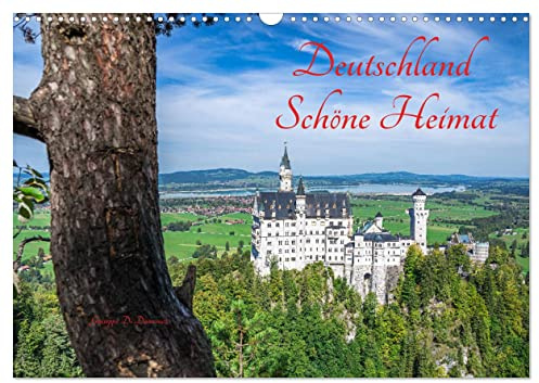 Deutschland Schöne Heimat (Wandkalender 2026 DIN A3 quer), CALVENDO Monatskalender: Deutschland - schöne geschichtsträchtige Städte und wunderbare Landschaften (CALVENDO Orte)