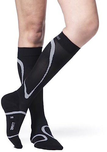 Sigvaris Men’s & Women’s Motion High Tech Closed Toe Calf High Medical Compression Unisex Socks 20-30mmHg