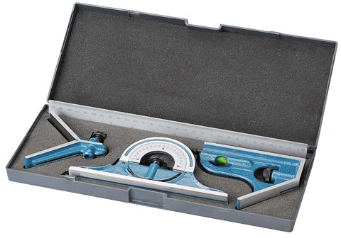Kombinations-Winkelmesser 300 x 0,05 mm Zubehör für Bohrmaschinen 31-1035 BERNARDO