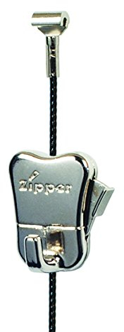 Ganci per cornici a forma di cerniera Zipper, 10 pezzi