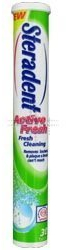 Steradent THREE PACKS of Active Fresh Denture Tablets