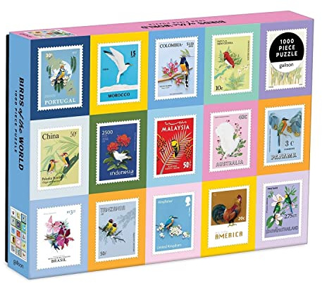 Birds of the World 1000 Piece Puzzle