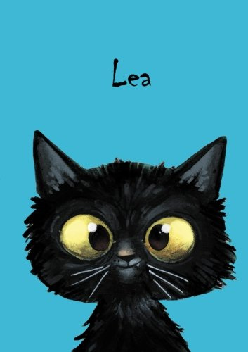 Katzen-Malbuch / Tagebuch / Notizbuch - Lea: DIN A5 - blanko - Katze
