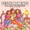 Bestie Moments: Coloring Book for Adults and Teens Featuring Cute & Girly Scenes for Relaxation