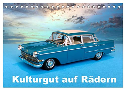 Kulturgut auf Rädern (Tischkalender 2026 DIN A5 quer), CALVENDO Monatskalender: Modellautos im Maßstab 1:43 (CALVENDO Mobilitaet)
