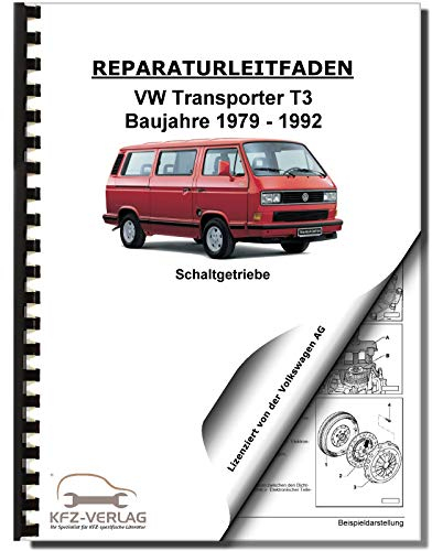 VW Transporter Bus T3 (79-92) 5 Gang Schaltgetriebe 094 4WD Reparaturanleitung