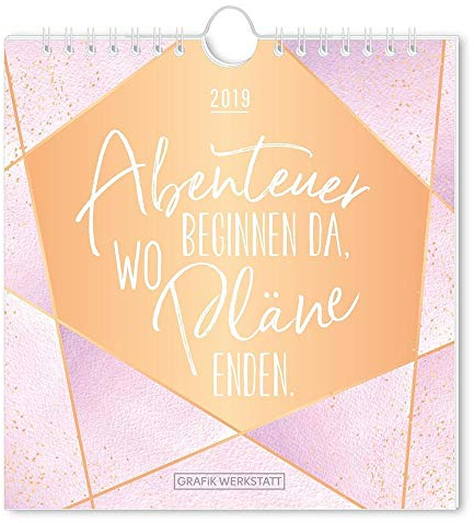 Postkartenkalender 2019 Abenteuer: Postkartenkalender