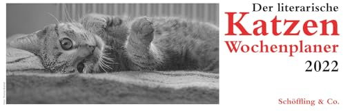 Der literarische Katzen Wochenplaner 2022