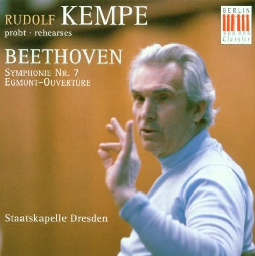 Rehearses Beethoven's Symphony #7
