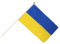 Stockflagge Ukraine - 30 x 45 cm