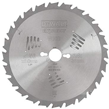 DEWALT DT4301QZ 250 x 30mm x 24-Tooth Circular Saw Blade Series 60