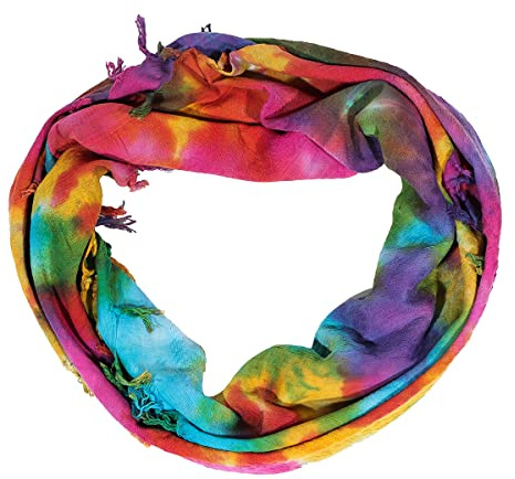 Harrys-Collection PLO Pali Tuch Schal in 20 Farben 100% Baumwolle dick