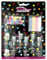 Happy Birthday Champagne Bottles and Flutes Candle Holders with 8 Candles