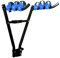Summit Portabici SUM-608, nero/blu