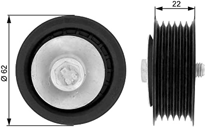 GATES DriveAlign Tensioner T36079