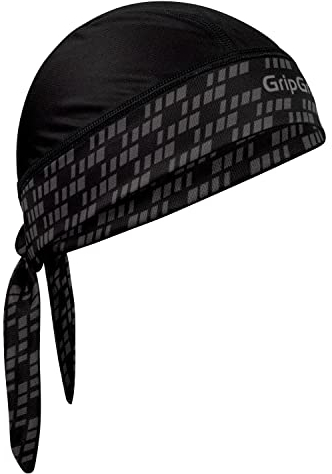 GripGrab Bandana UV Schutz Piraten Kopftuch unter Fahrradhelm Sommer Helmtuch Fahrrad Mütze Sonnenschutz Tuch Helmmütze