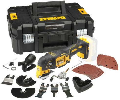 Dewalt DCS355N 18v XR Brushless Oscillating Multi Tool + 35 Accessories + Tstak