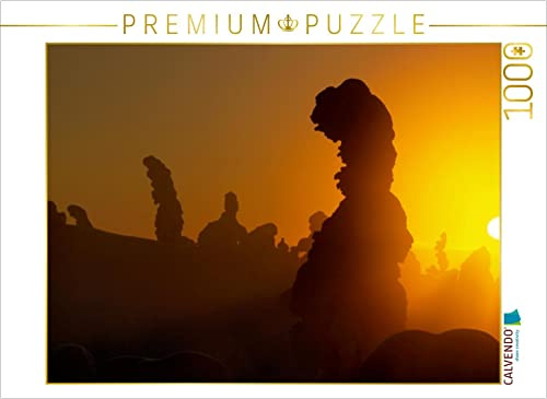 CALVENDO Puzzle Finnland - Winterszene in Lappland | 1000 Teile Lege-Größe 64 x 48 cm Foto-Puzzle für glückliche Stunden