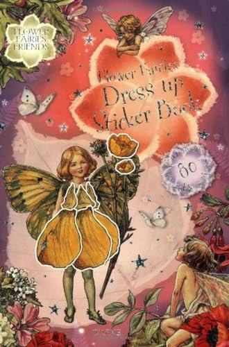 US Flowers Fairies Dress up Sticker Book