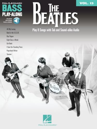 The Beatles: Bass Play-Along Volume 13 (Hal Leonard Bass Play-along, 13)