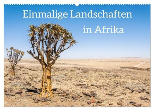Einmalige Landschaften in Afrika (Wandkalender 2026 DIN A2 quer), CALVENDO Monatskalender: Afrika bietet faszinierende Landschaften (CALVENDO Orte)