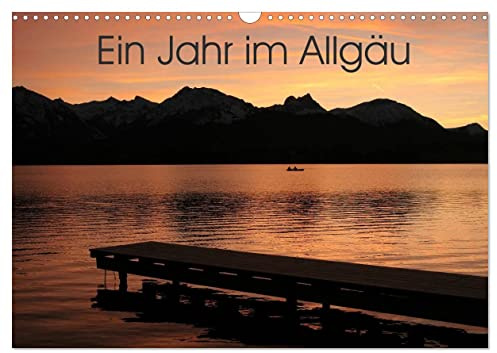 Ein Jahr im Allgäu (Wandkalender 2026 DIN A3 quer), CALVENDO Monatskalender: Das Allgäuer Voralpenland in stimmungsvollen Bildern (CALVENDO Natur)