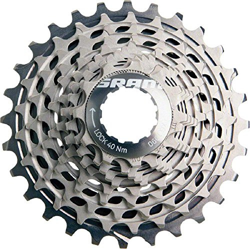 SRAM XG-1090 10 Speed Bicycle Cassette - Metallic