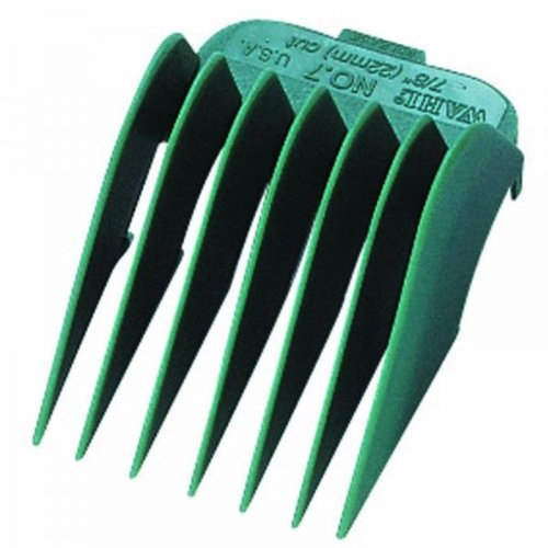 Wahl No.7 Attachment Comb 22mm (7/8) Cut Green - WAH31452701