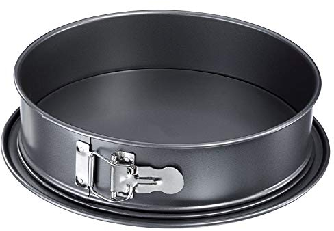 Westmark Springform, auslaufsicher, Ø 24 cm, mit Antihaftbeschichtung, kaltgewalzter Stahl, Back Profi, Anthrazit, 33642260
