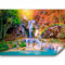 Fotomurale murando Carta da parati 400x280 cm TNT Murale alla moda Decorazione da Muro XXL Poster Gigante Design Carta per pareti Natura Paesaggio cascata Albero c-B-0126-a-a