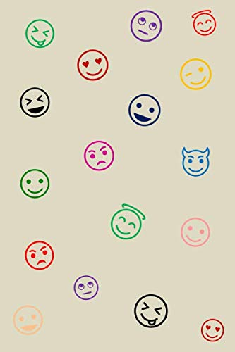 meine persönlichen Notizen: Notiz-und Schreibbuch | DIN A5 (6x9) | 200 Seiten | kariert | Ideen, Notizen, Gedanken, To Do´s, Tagebuch | Notizbuch zum kreativ sein | Hochglanzcover Smileys Style 44