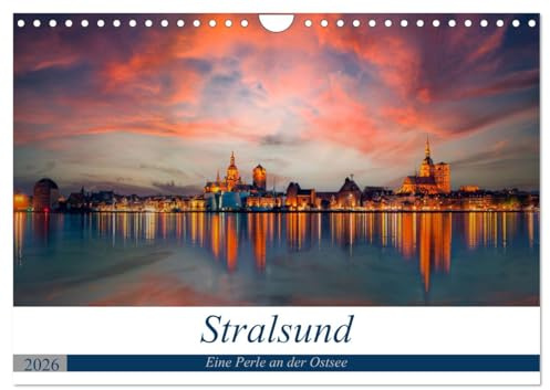 Stralsund, Eine Perle an der Ostsee (Wandkalender 2026 DIN A4 quer), CALVENDO Monatskalender: Faszinierende Bilder aus der Hansestadt Stralsund (CALVENDO Orte)
