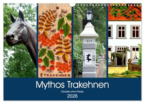 Mythos Trakehnen - Paradies ohne Pferde (Wandkalender 2026 DIN A3 quer), CALVENDO Monatskalender: Trakehnen heute - das russische Jasnaja Poljana (CALVENDO Orte)