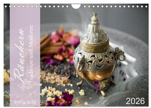 Räuchern Tradition und Moderne (Wandkalender 2026 DIN A4 quer), CALVENDO Monatskalender: Überall auf der Erde wird traditionell wie auch modern geräuchert. (CALVENDO Glaube)