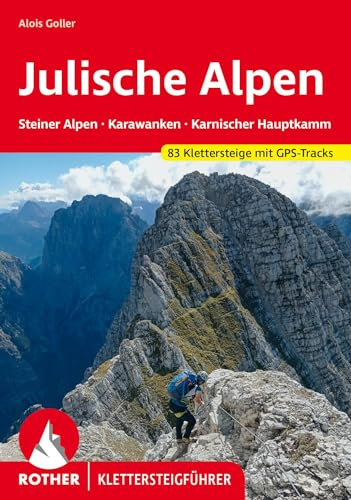 Klettersteige Julische Alpen: Steiner Alpen, Karawanken, Karnischer Hauptkamm. 83 Klettersteige mit GPS-Tracks (Rother Klettersteigführer)
