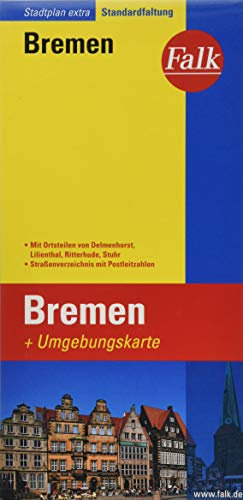 Falk Stadtplan Extra Standardfaltung Bremen Stadtteile von Delmenhorst
